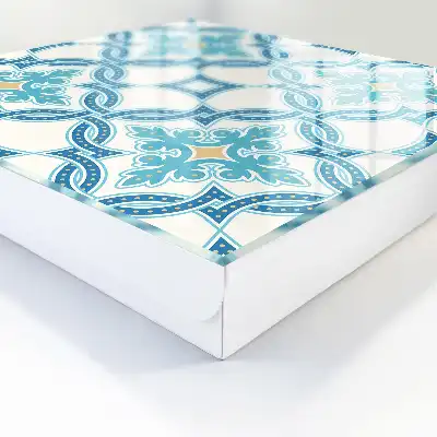 Mozaic decorativ în nuanțe de turcoaz