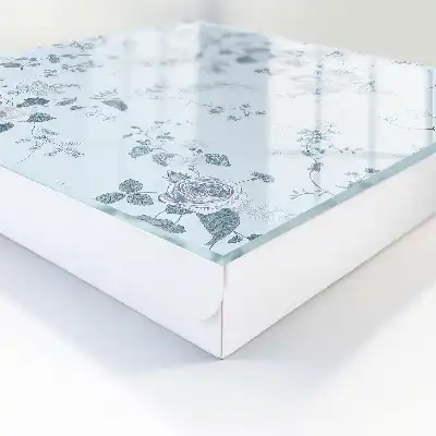 Flori botanice pe un fundal deschis