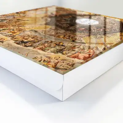 Fresce religioase detaliază cupola