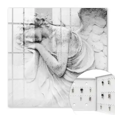 Relief angelic al unui înger în marmură