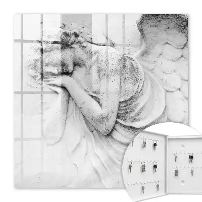 Relief angelic al unui înger în marmură