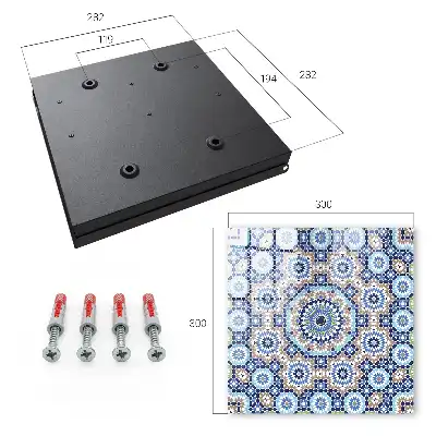 Mozaic oriental în modele geometrice