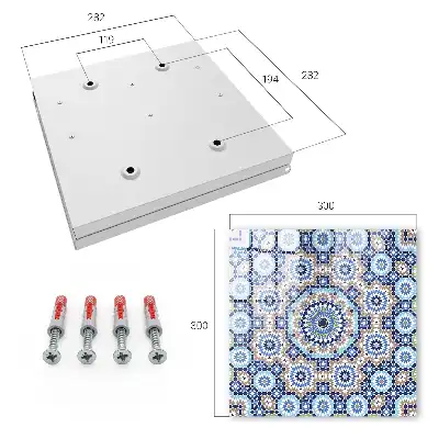 Mozaic oriental în modele geometrice