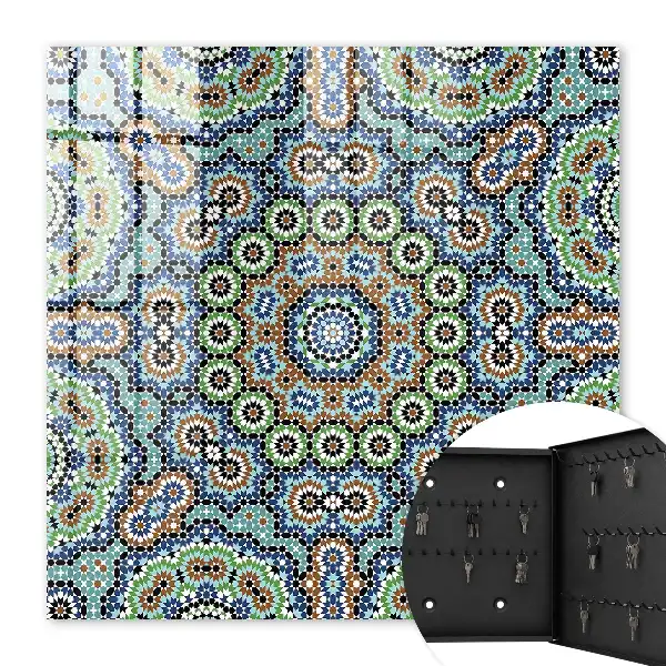 Un mozaic colorat de culori intense