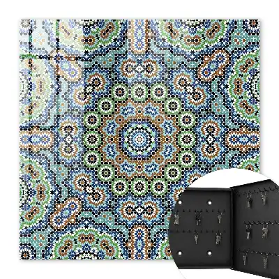Un mozaic colorat de culori intense