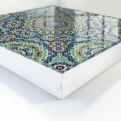 Un mozaic colorat de culori intense