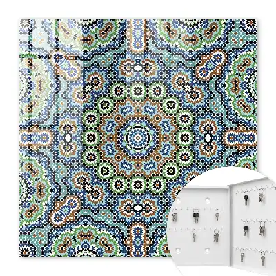 Un mozaic colorat de culori intense
