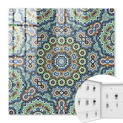Un mozaic colorat de culori intense