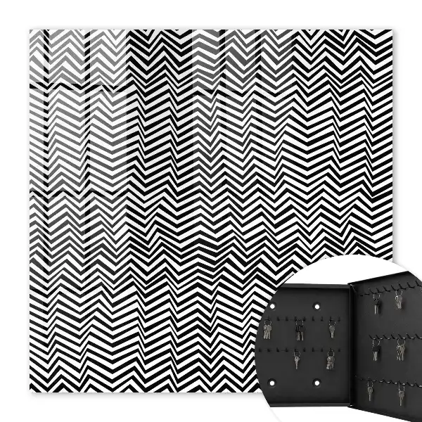 Linii de contrast dinamice în zig-zag