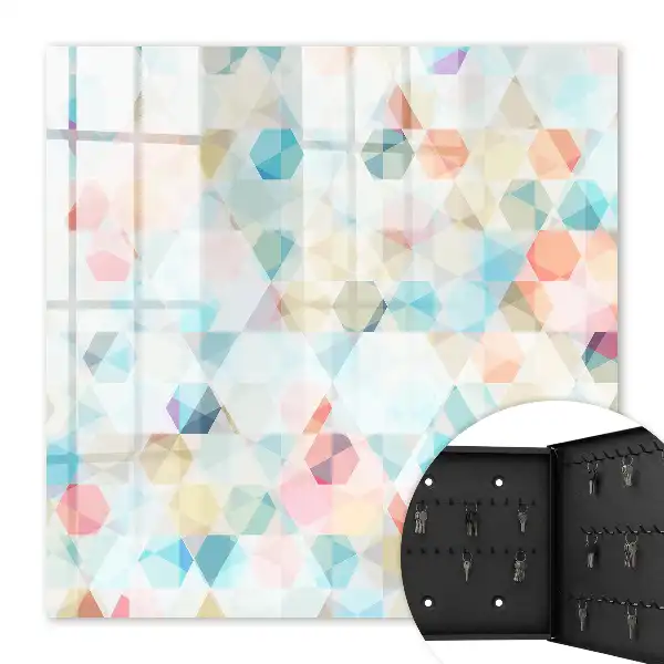 Modele geometrice pastelate
