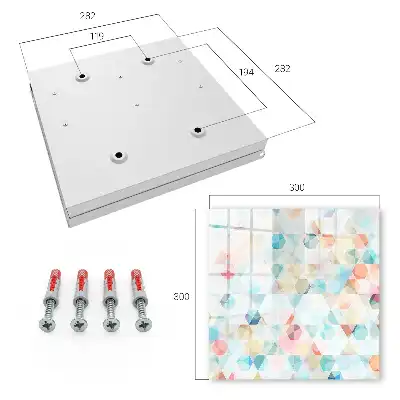 Modele geometrice pastelate