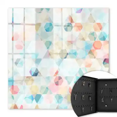 Modele geometrice pastelate