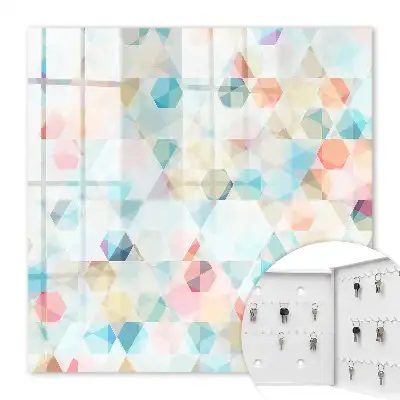 Modele geometrice pastelate