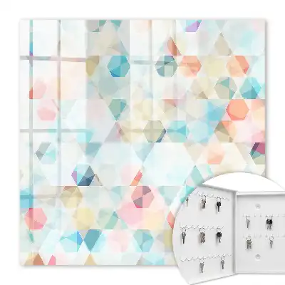 Modele geometrice pastelate