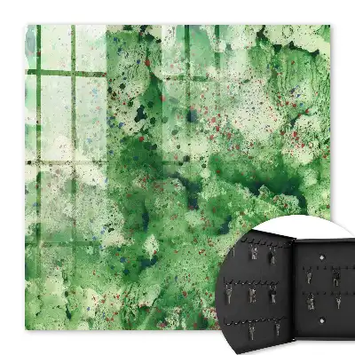 Abstracție haos verde