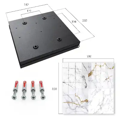 Model minimalist de marmură cu vene
