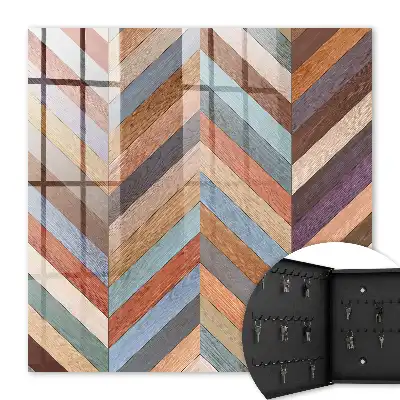 Stil herringbone în tonuri pământii
