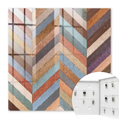 Stil herringbone în tonuri pământii