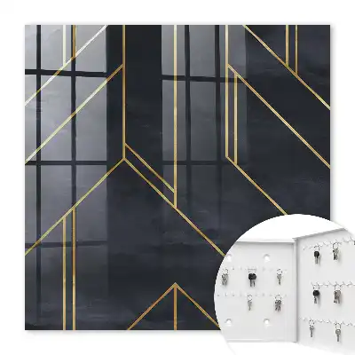Structură geometrică, culori contrastante