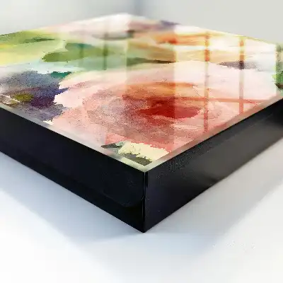 Motiv floral în culori pastelate