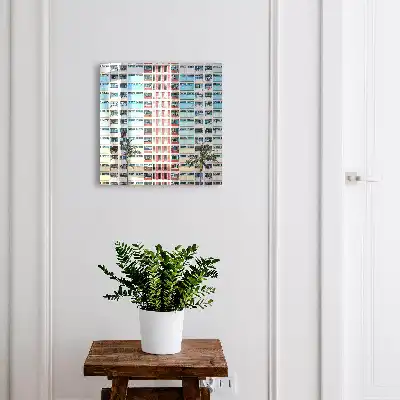 Arhitectură colorată, eleganță modernă
