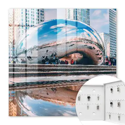 O reflecție urbană care reflectă orașul