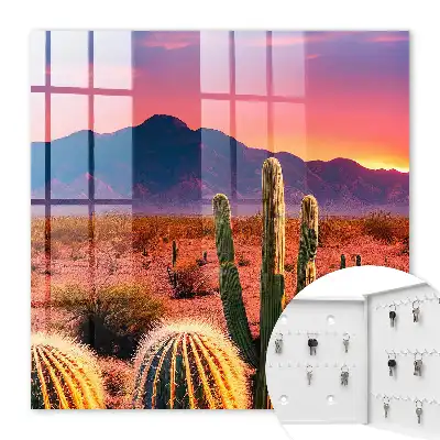 Deșertul de Vest cu cactuși