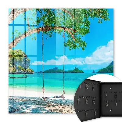 Paradis tropical verde marin