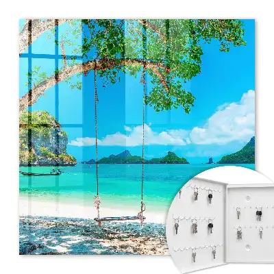Paradis tropical verde marin