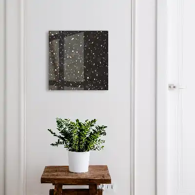 Terrazzo negru în fundal