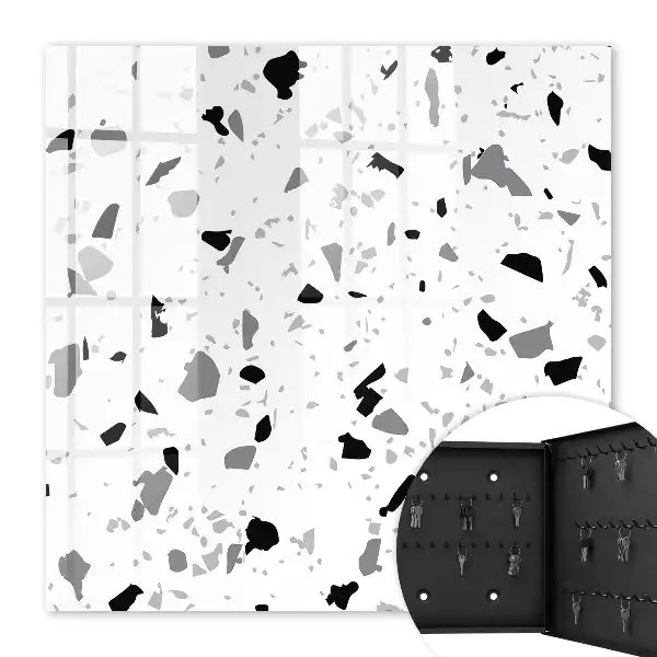 Stil terrazzo monocrom