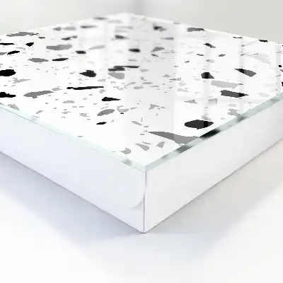 Stil terrazzo monocrom