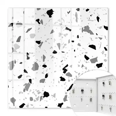 Stil terrazzo monocrom