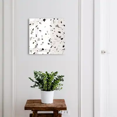 Stil terrazzo monocrom