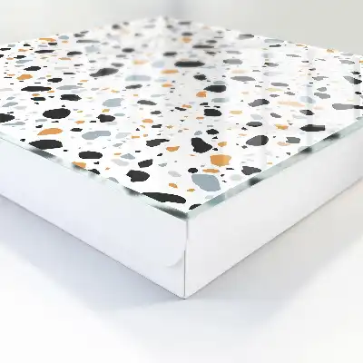 Armonia formelor cu model terrazzo
