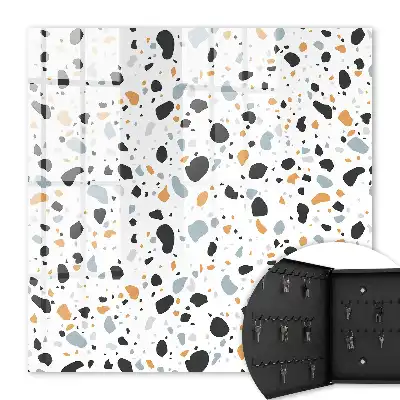 Armonia formelor cu model terrazzo