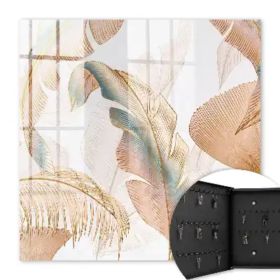 Frunze delicate de culori subtile