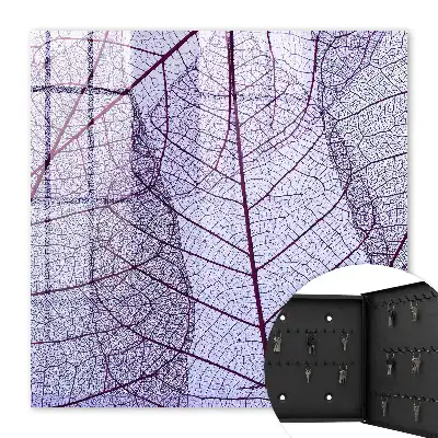 Structura frunzei violet în fundal