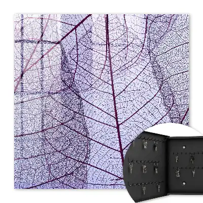 Structura frunzei violet în fundal