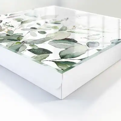 Armonie verde elegantă frunze