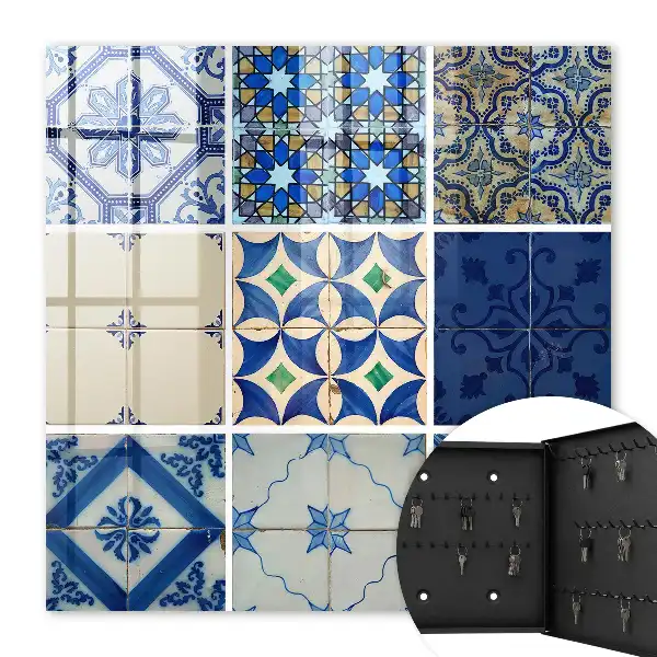 Plăci Azulejos cu o notă de albastru