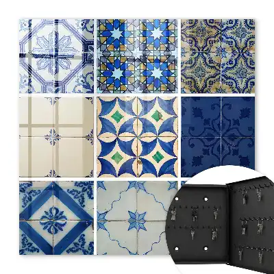 Plăci Azulejos cu o notă de albastru