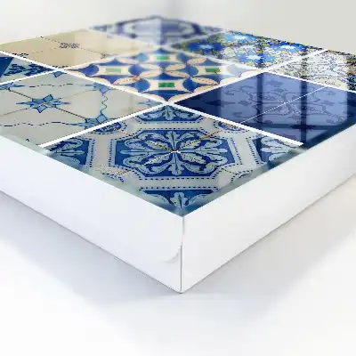 Plăci Azulejos cu o notă de albastru