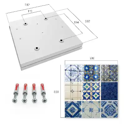Plăci Azulejos cu o notă de albastru