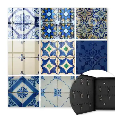 Plăci Azulejos cu o notă de albastru