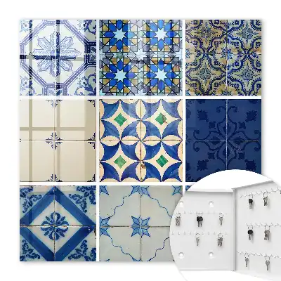 Plăci Azulejos cu o notă de albastru