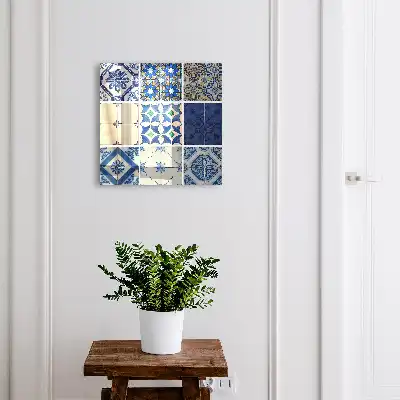 Plăci Azulejos cu o notă de albastru