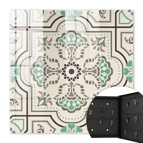 Decorațiuni geometrice cu accente vegetale