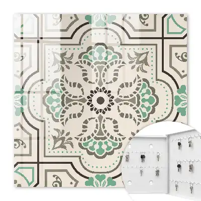 Decorațiuni geometrice cu accente vegetale