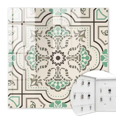 Decorațiuni geometrice cu accente vegetale